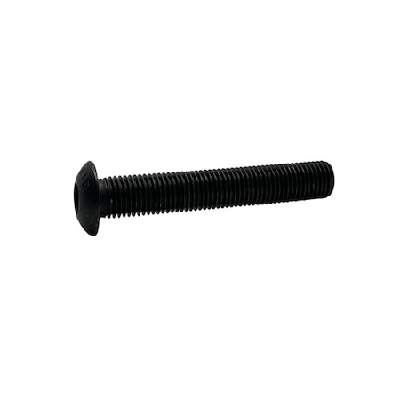 1/4-28 Socket Head Cap Screw, Plain Steel, 2 In Length